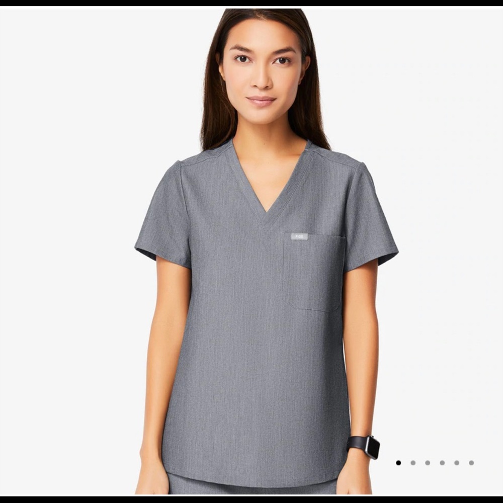 Figs Graphite Catarina Top XXS